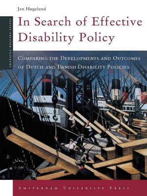 cover image of In Search of Effective Disability Policy